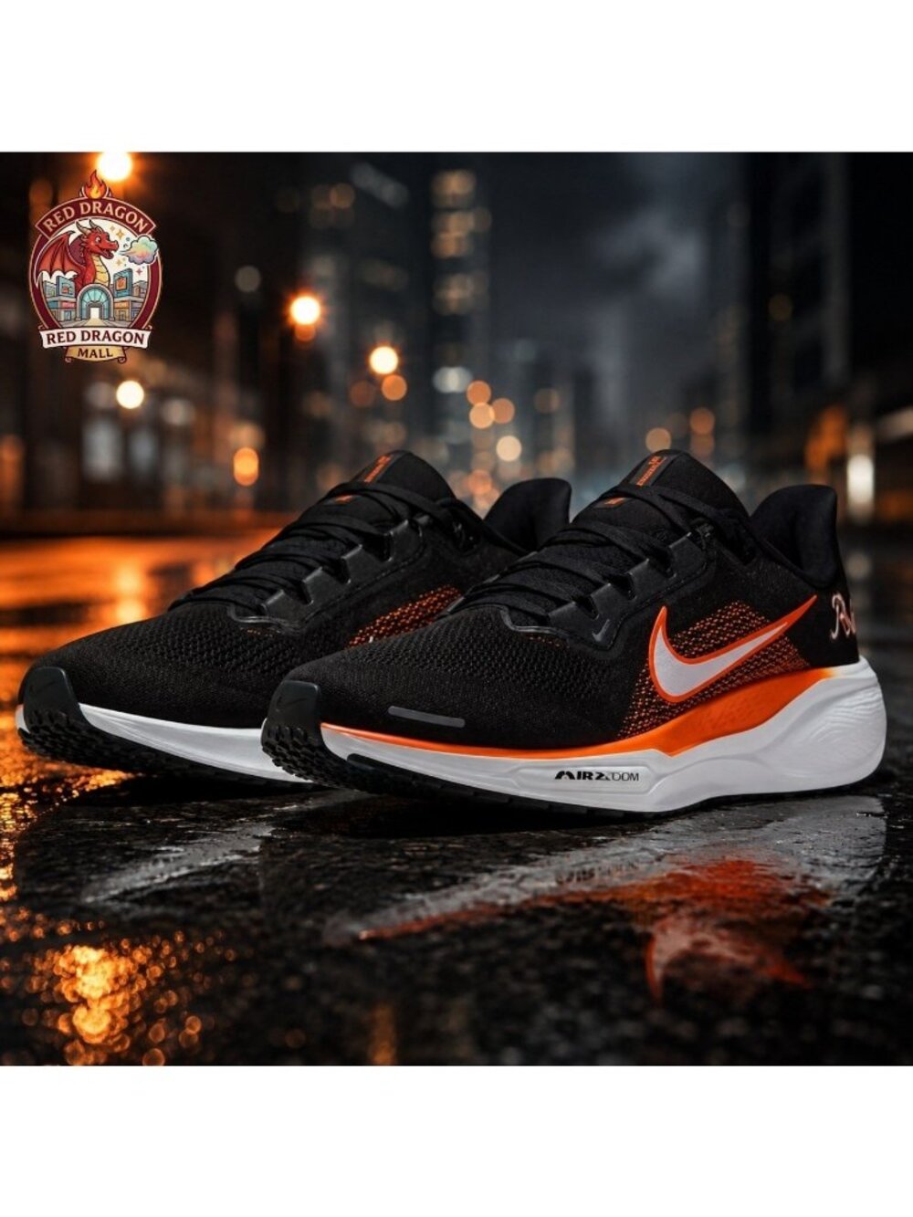 Nike Air Zoom Pegasus 41 Oklahoma State Running Shoes FZ5136-002 - Men's Sz 11